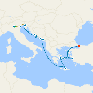 Lake Garda and Venice Stays with Hellenic & Dalmatian Jewels from Trieste