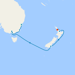 Australia & New Zealand from Sydney to Auckland with Stay