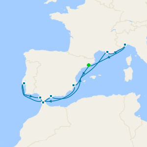 Western Mediterranean from Barcelona