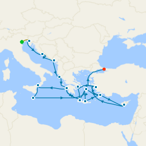 The Best of the Mediterranean from Trieste with Venice Stay