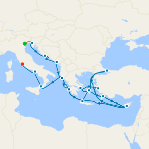 The Best of the Mediterranean from Trieste with Venice Stay