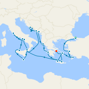 The Best of the Mediterranean from Istanbul with Stay