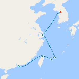 Journey to the Jade Buddha from Hong Kong to Seoul with Stays 