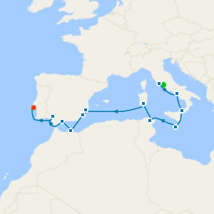 Italia to Iberian Treasures from Rome to Lisbon with Stay