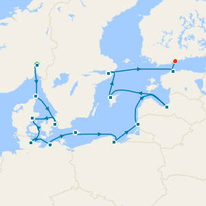 Scandinavia & Baltic Gems from Oslo to Helsinki with Stays