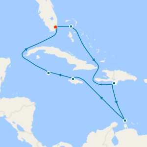 NFL -Miami Dolphins Vs Buffalo Bills with Southern Caribbean from Miami