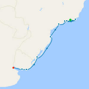 From Rio De Janeiro to Buenos Aires