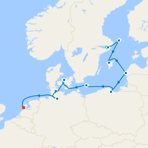 Northern European Gems from Stockholm to Amsterdam with Stay