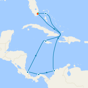 Panama Canal with Miami Beach Stay