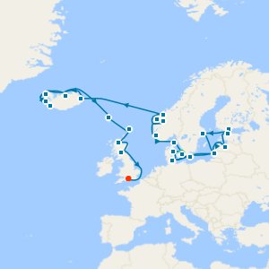 Scandinavia, Iceland & British Isles Explorer from Copenhagen with Stay