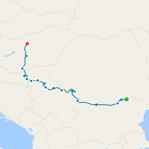 The Danube River Cruise from Romania to Budapest