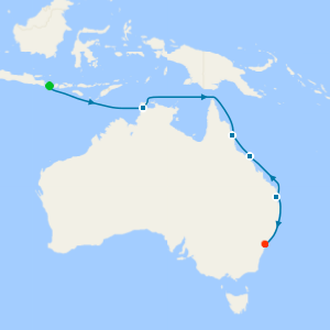 Australia Intensive from Bali to Sydney