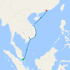 Vietnam Intensive from Singapore to Hong Kong
