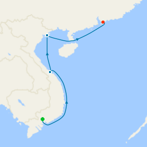 Vietnam Intensive from Ho Chi Minh City to Hong Kong