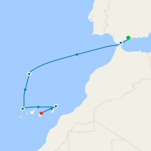 Canarian Collection from Malaga to Gran Canaria