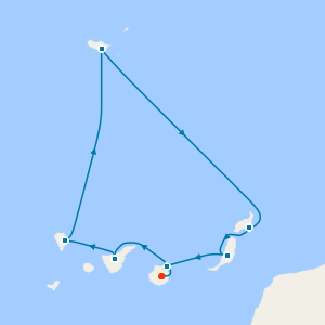 Atlantic Islands & 7 Nt Gran Canaria Stay