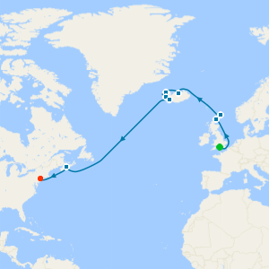 Fire and Ice Explorer Fly Cruise from Southampton to New York