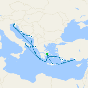 Adriatic, Greek Islands & Turkish Riviera