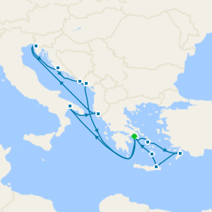Greek Islands & Adriatic Coastlines