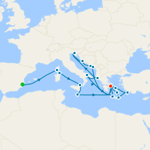 Mediterranean Islands & Adriatic Coastlines