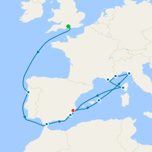 Spain, Portugal & the Rivieras of France & Italy