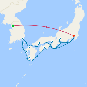 Seoul and Tokyo Stays, Mt. Fuji, Kyoto, Nagasaki & Hiroshima