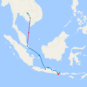 Temples of Angkor Tour and Idyllic South East Asian Cruising