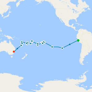 Mariners of the South Pacific from Lima (Callao0 to Sydney