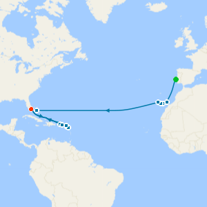 Southern Caribbean Sojourn from Lisbon to Miami