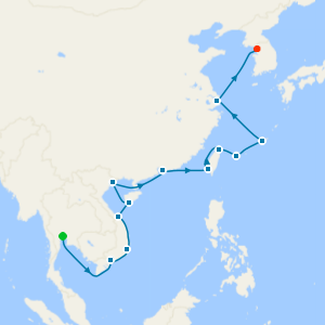Ancient Worlds Of the East from Bangkok to Seaoul