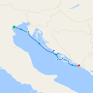 Croatian Coast & the Best of the Adriatic from Venice