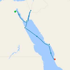 Egypt to Saudi Arabia from Ain Sokhna