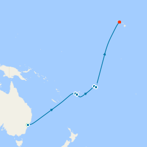 Sydney Stay, Hunter Valley Vineyards and Fiji Transpacific to Honolulu