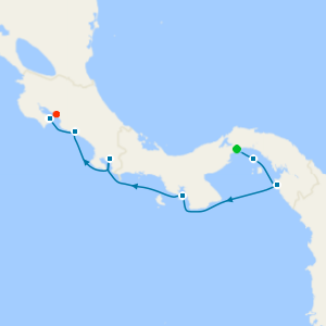 Coastal Adventures: Panama & Costa Rica from Panama City