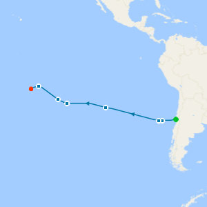Journey Across the Pacific: Easter Island & French Polynesia from Valparaiso