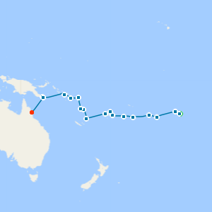 Ultimate Voyage: Tahiti, Papua New Guinea & Solomon Islands from Papeete