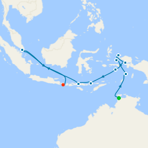 Secrets of the Spice Islands & Komodo from Darwin