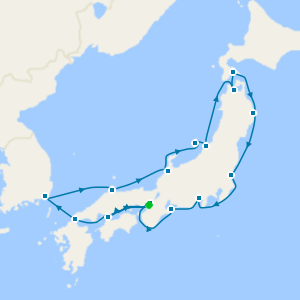Circumnavigation of Japan: Icons, Traditions & Coastal Discovery from Osaka