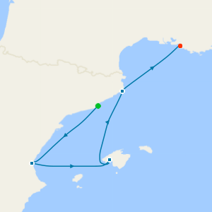 A Journey of Catalan Coasts & Mediterranean Serenity from Barcelona to Marseille