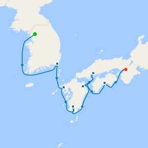 Japan Cruise from Seoul to Osaka