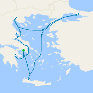 Greek Isles & Istanbul from Athens