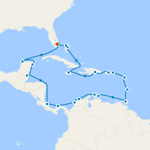 Epic Caribbean Pan Am 100th Anniversary Voyage with Miami Beach Stay