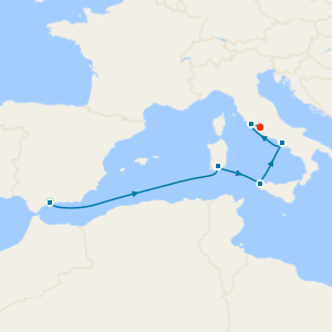 Hotel Stays in Malaga and Rome & A Journey from the Rhythms of Andalusia to Italy's Cherished Islands 