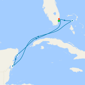 Western Caribbean & Perfect Day from Ft. Lauderdale with Miami Beach Stay