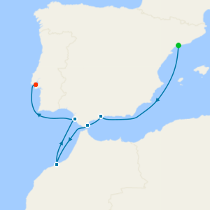 Mediterranean Splendor from Tarragona to Lisbon