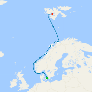 Svalbard & Fjords from Copenhagen to Longyearbyen