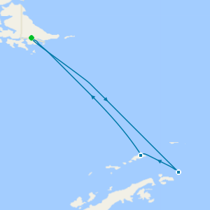 Antarctic Peninsula from Puerto Williams