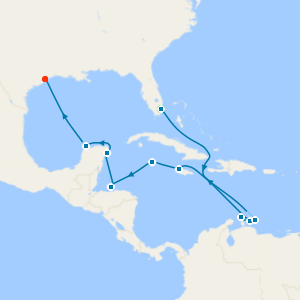 Sapphire Sea Dreams from Miami to Galveston - Fly Cruise