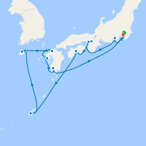 Tokyo Stay, Mount Fuji, Osaka, Kobe, Nagasaki and South Korea