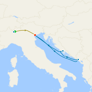 Lake Como & Venice Stays with Montenegro & Croatia Cruise